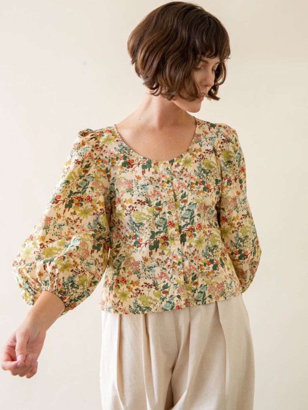 Meadows Sage Top - Wildflower - Size 6